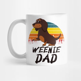 Weenie Dad Dachshund Papa Dog Lover Mug